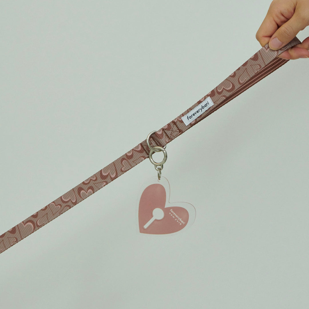 即納【foreverybari】NEW Heart Poop Bag Keyring（Chocolate）