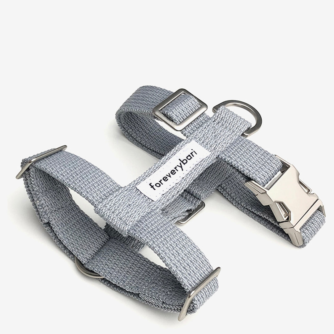 ※予約販売【foreverybari】Classic Pet Harness（Ice Gray）