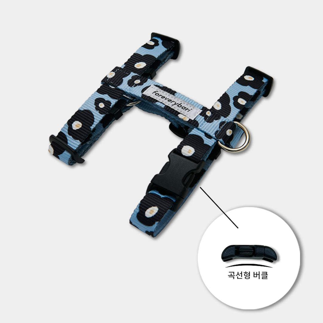 即納【foreverybari】PENSÉE Pet Harness（Blue）