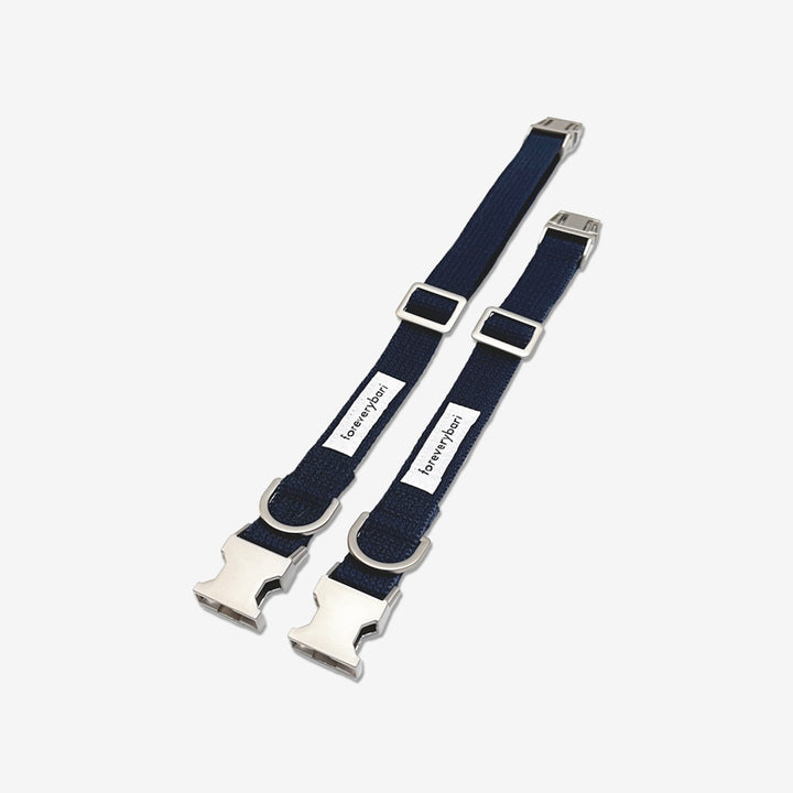 ※予約販売【foreverybari】Classic Pet Collar（Dark Navy）