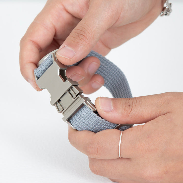 ※予約販売【foreverybari】Classic Pet Collar（Ice Gray）