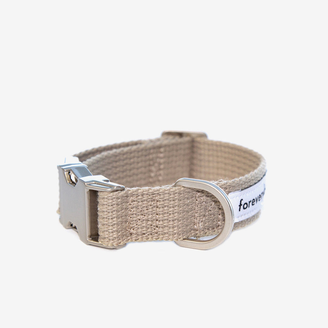 ※予約販売【foreverybari】Classic Pet Collar（Beige）