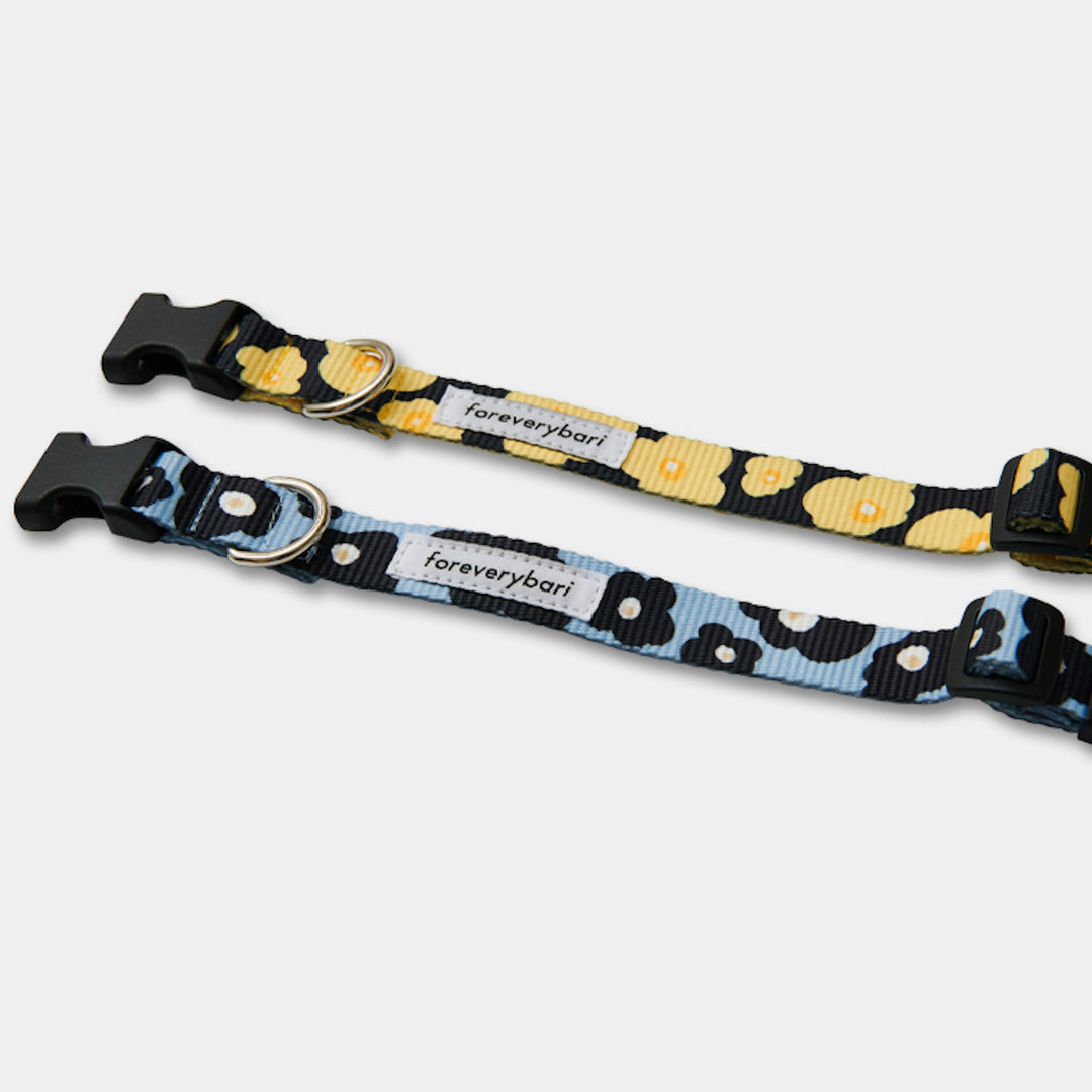 即納【foreverybari】PENSÉE Pet Collar（Blue）