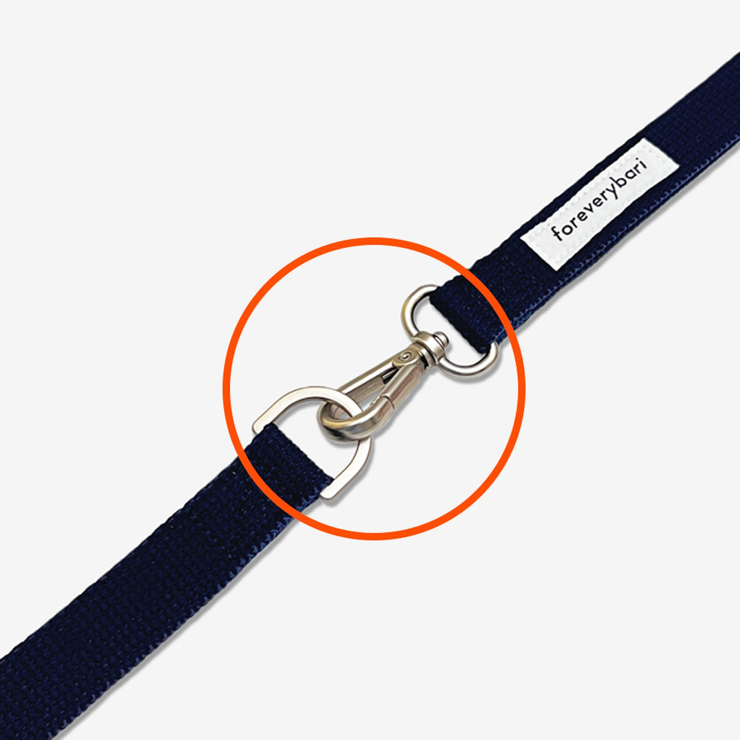 ※予約販売【foreverybari】Classic Pet Leash（Dark Navy）