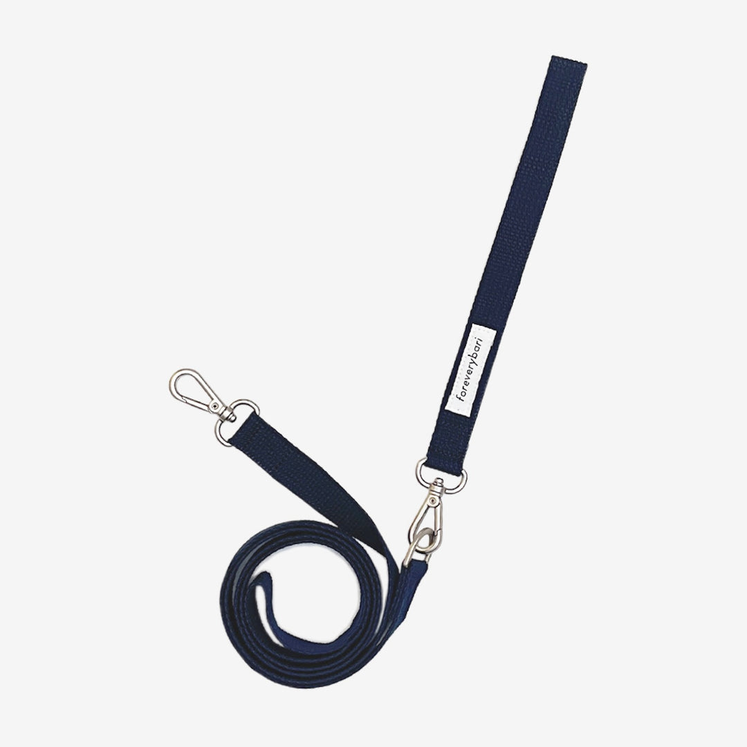 ※予約販売【foreverybari】Classic Pet Leash（Dark Navy）