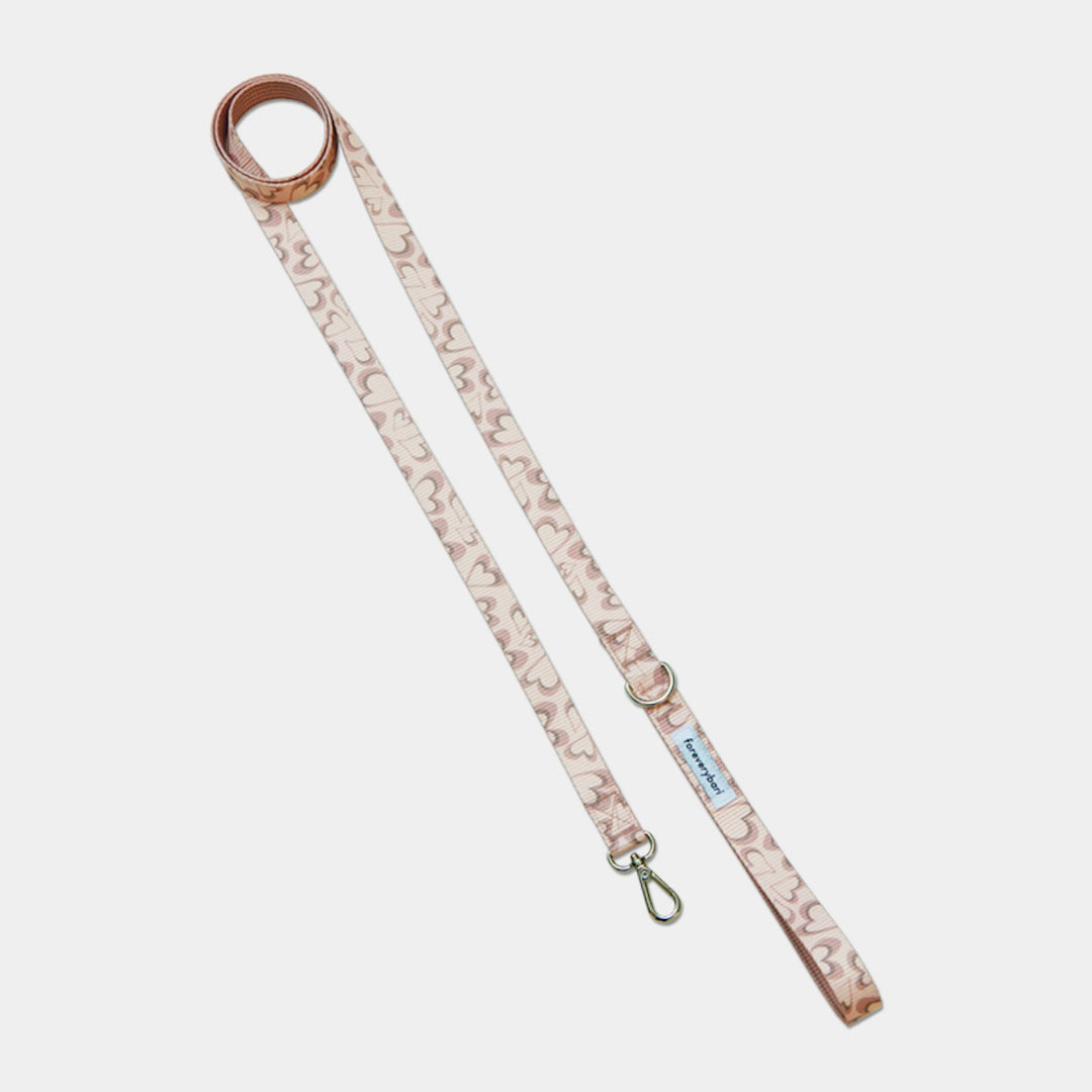 即納【foreverybari】Marble Heart Pet Leash（Strawberry）