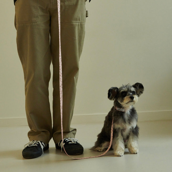 即納【foreverybari】Marble Heart Pet Leash（Strawberry）