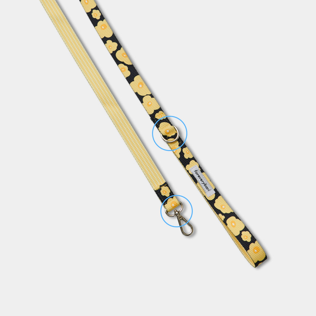 即納【foreverybari】PENSÉE Pet Leash（Yellow）