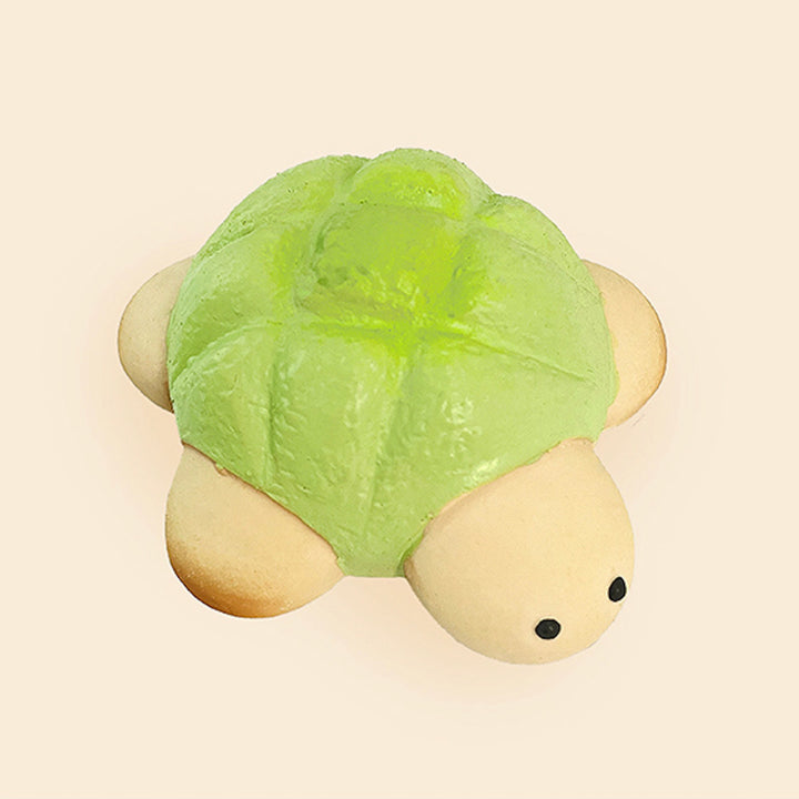即納【meaningless】Melon Bread Turtle Latex Toy