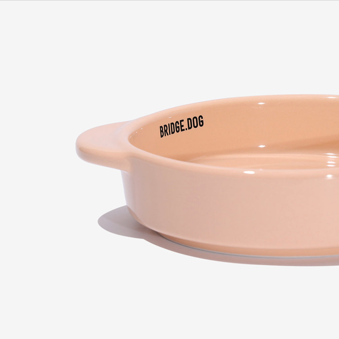 即納【BRIDGE.DOG】BRIDGE MINI POT（BABY PEACH）艶あり