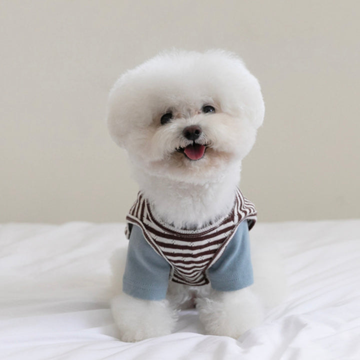 ※予約販売【ssfw】Cozy Bib Set Up 3colors（Blue Brown）