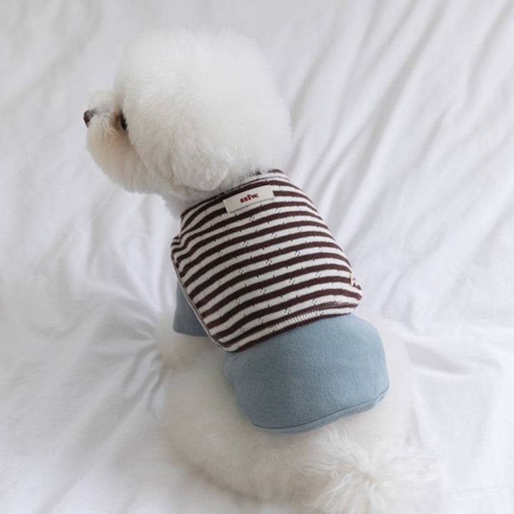 ※予約販売【ssfw】Cozy Bib Set Up 3colors（Blue Brown）