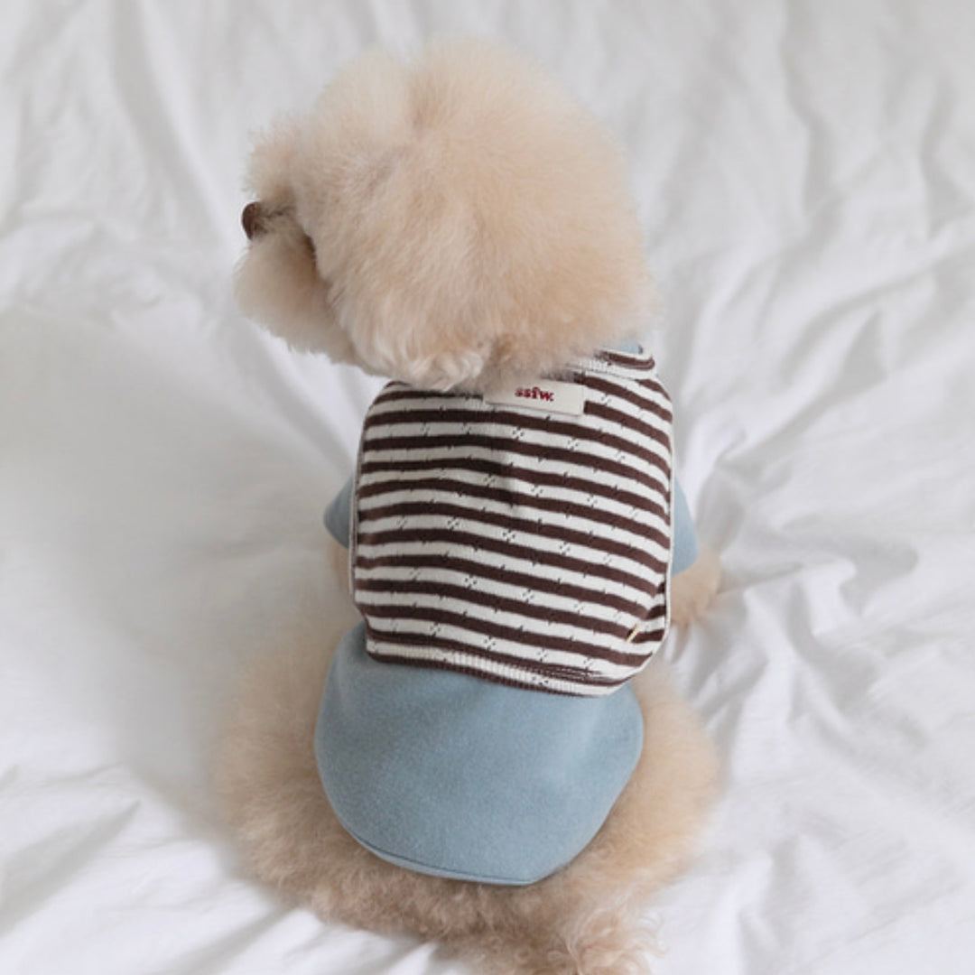 ※予約販売【ssfw】Cozy Bib Set Up 3colors（Blue Brown）