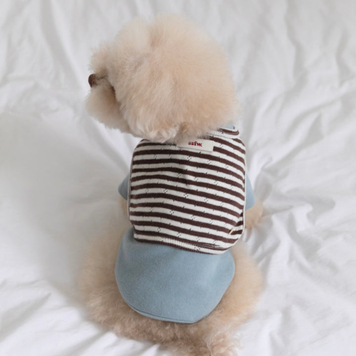 ※予約販売【ssfw】Cozy Bib Set Up 3colors（Blue Brown）