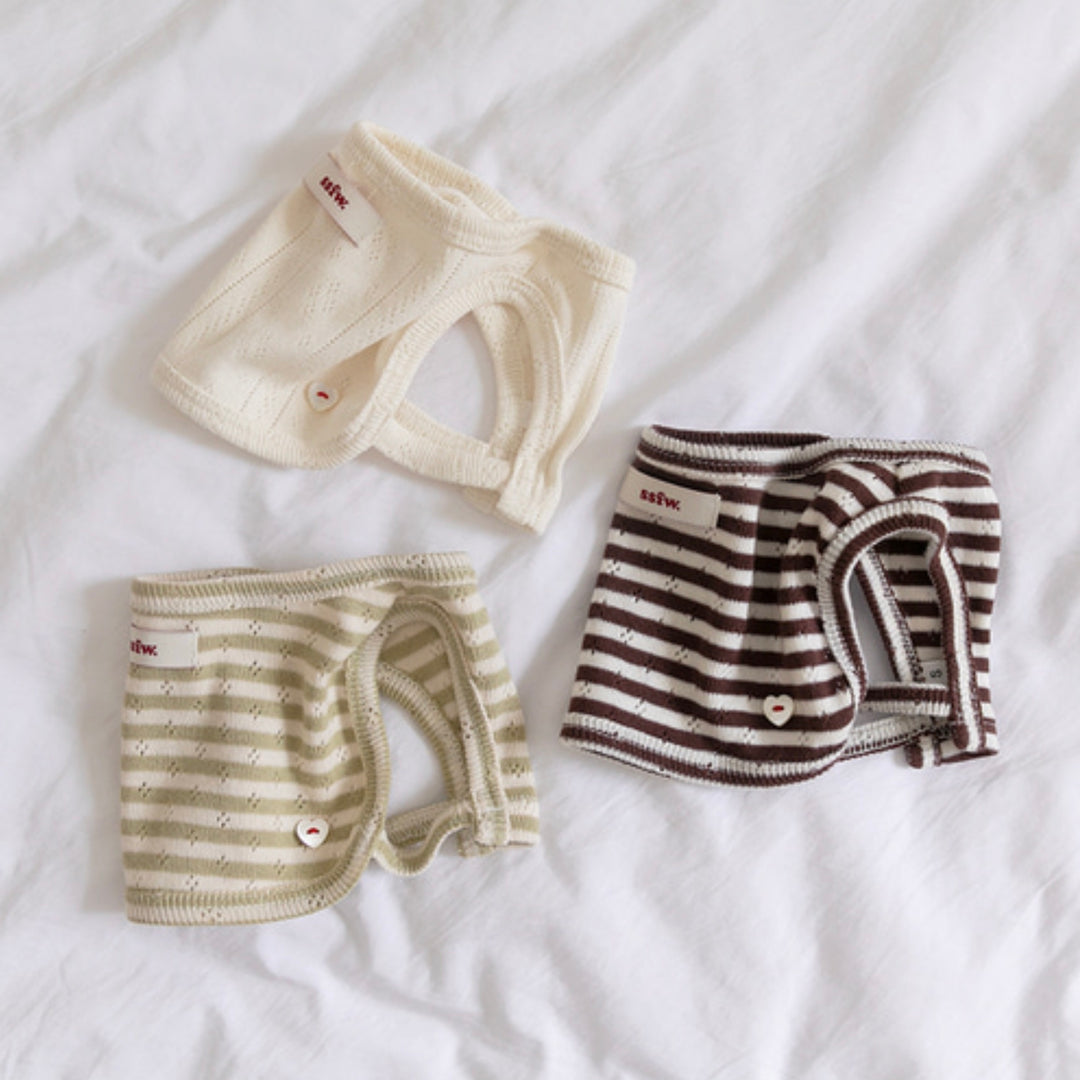 ※予約販売【ssfw】Cozy Bib Set Up 3colors（Blue Brown）