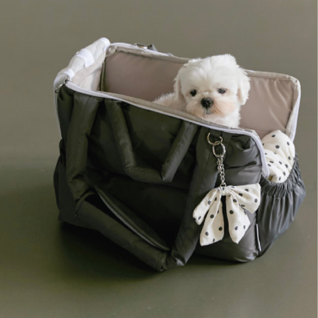 ※予約販売【a tous moments】Mou Pet Bag - 3color（Dot Cushion + Shoulder Pad Set）