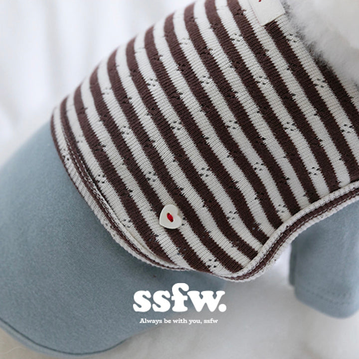 ※予約販売【ssfw】Cozy Bib Set Up 3colors（Blue Brown）