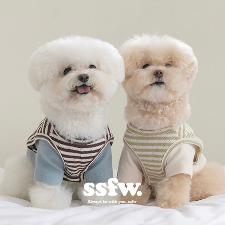 ※予約販売【ssfw】Cozy Bib Set Up 3colors（Blue Brown）