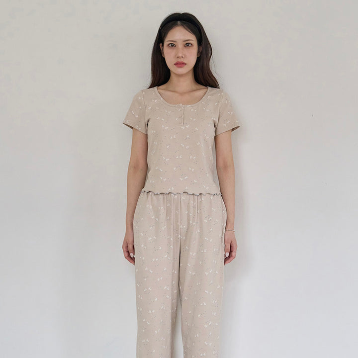 即納【noutti】Good Night Rabbit Pajamas（Warm Gray）