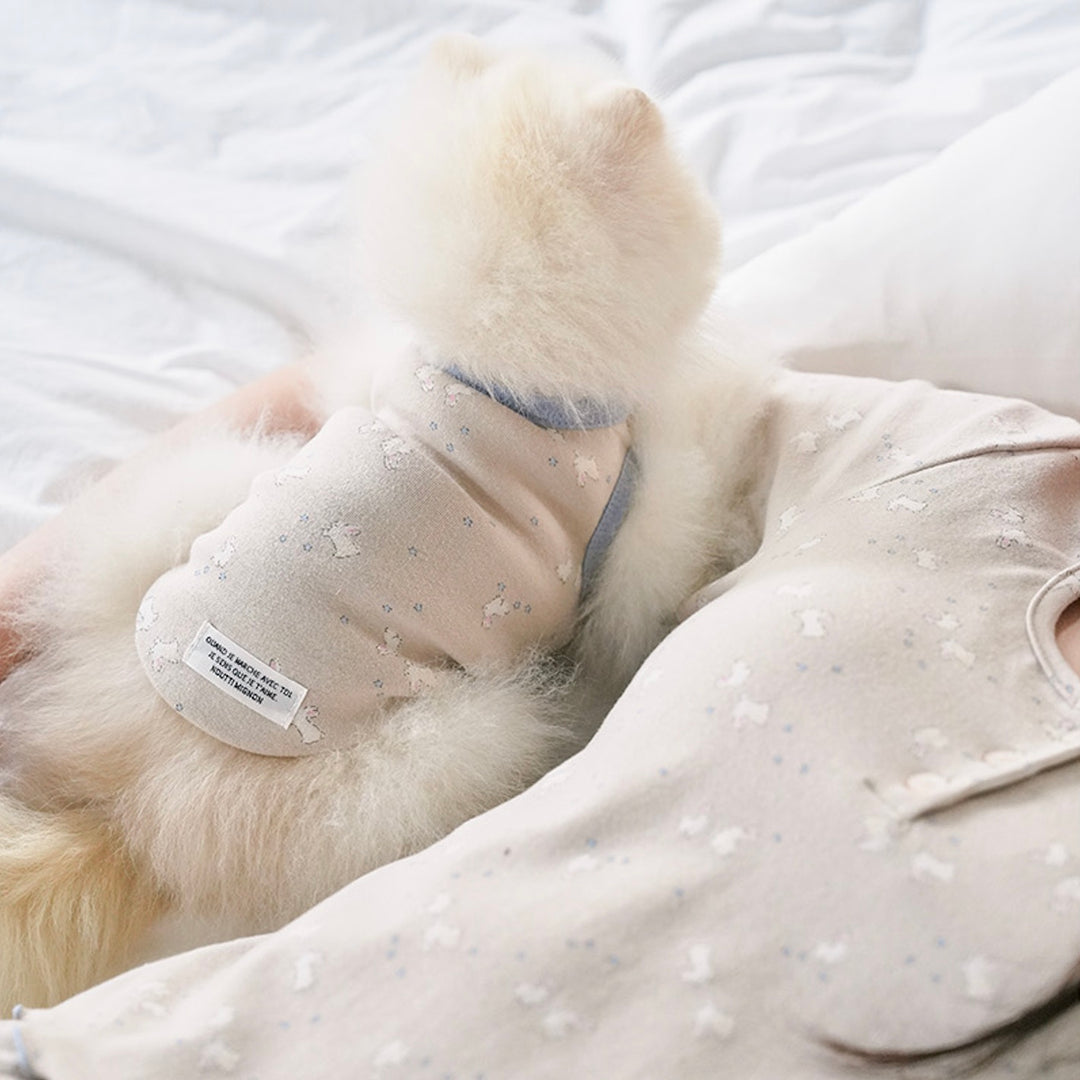 即納【noutti】Good Night Rabbit Pajamas（Warm Gray）