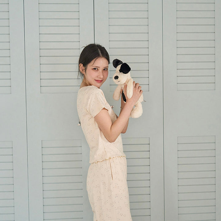 即納【noutti】Good Night Rabbit Pajamas（Warm Gray）