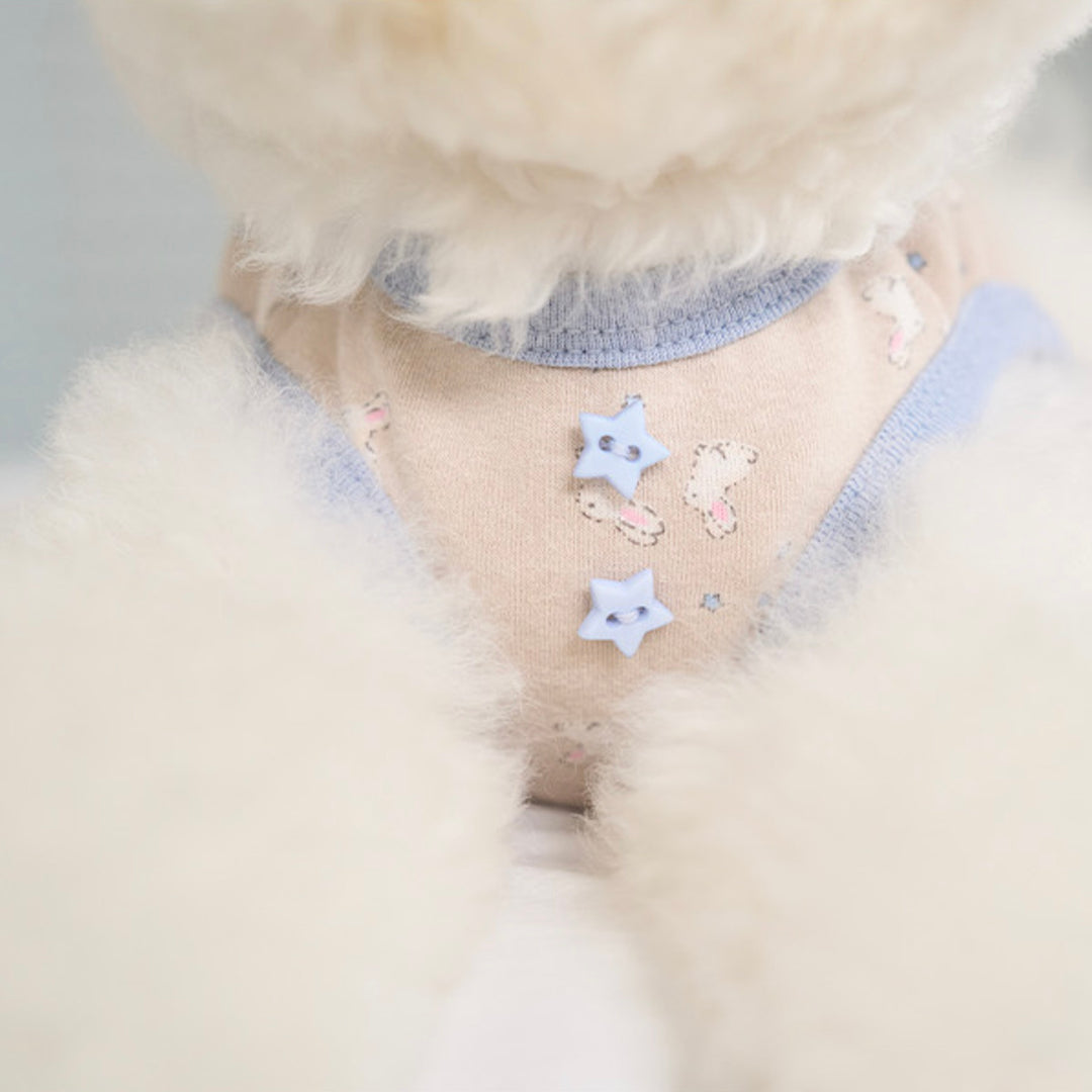 即納【noutti】Good Night Rabbit Sleeveless（Warm Gray）