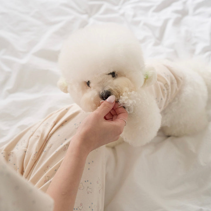 即納【noutti】Good Night Rabbit Sleeveless（Ivory）