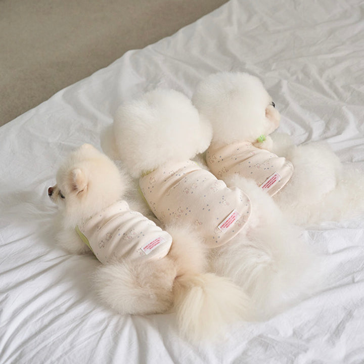 即納【noutti】Good Night Rabbit Sleeveless（Ivory）