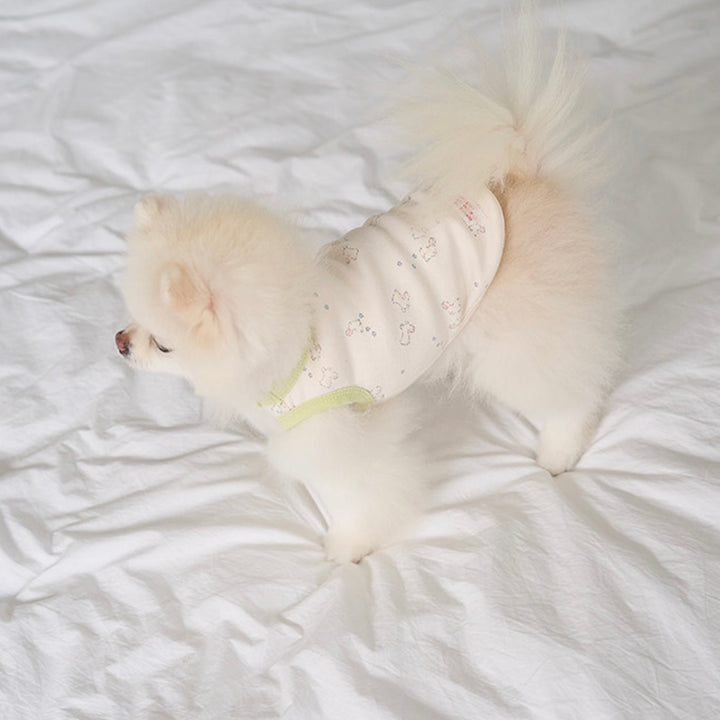 即納【noutti】Good Night Rabbit Sleeveless（Ivory）