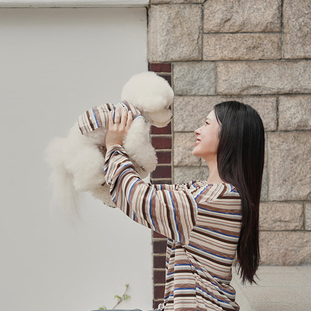 即納【noutti】Matilda Cardigan Sleeveless（Brown）