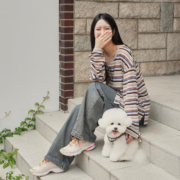 即納【noutti】Matilda Cardigan Sleeveless（Brown）