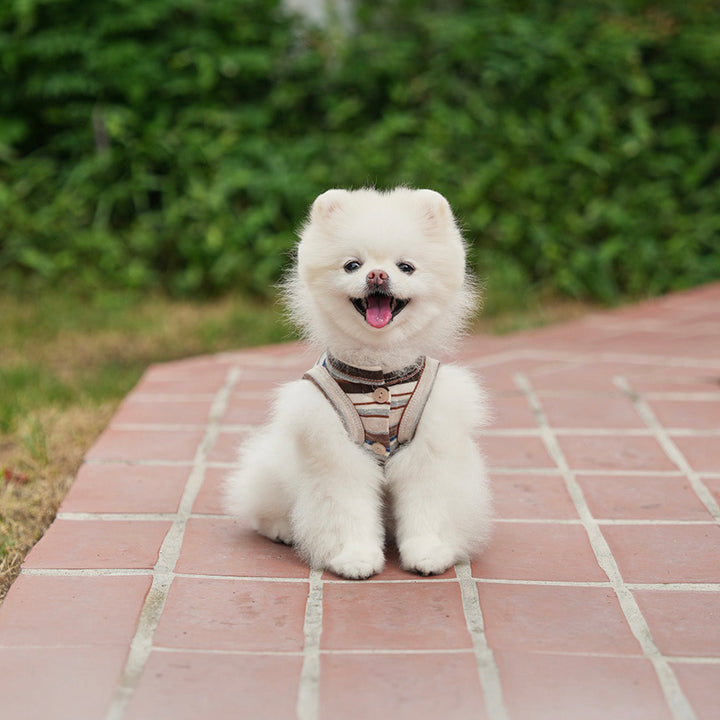 即納【noutti】Matilda Cardigan Sleeveless（Brown）