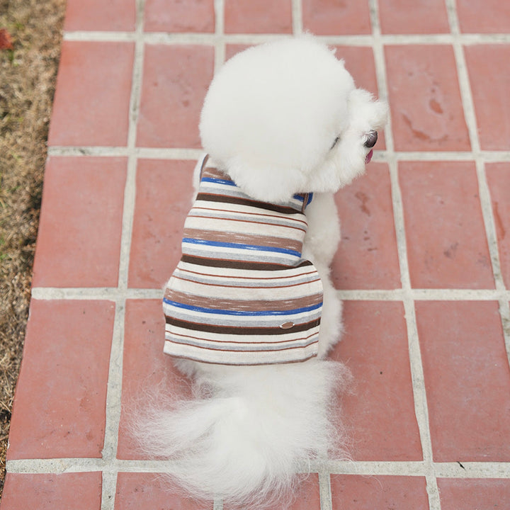 即納【noutti】Matilda Cardigan Sleeveless（Brown）