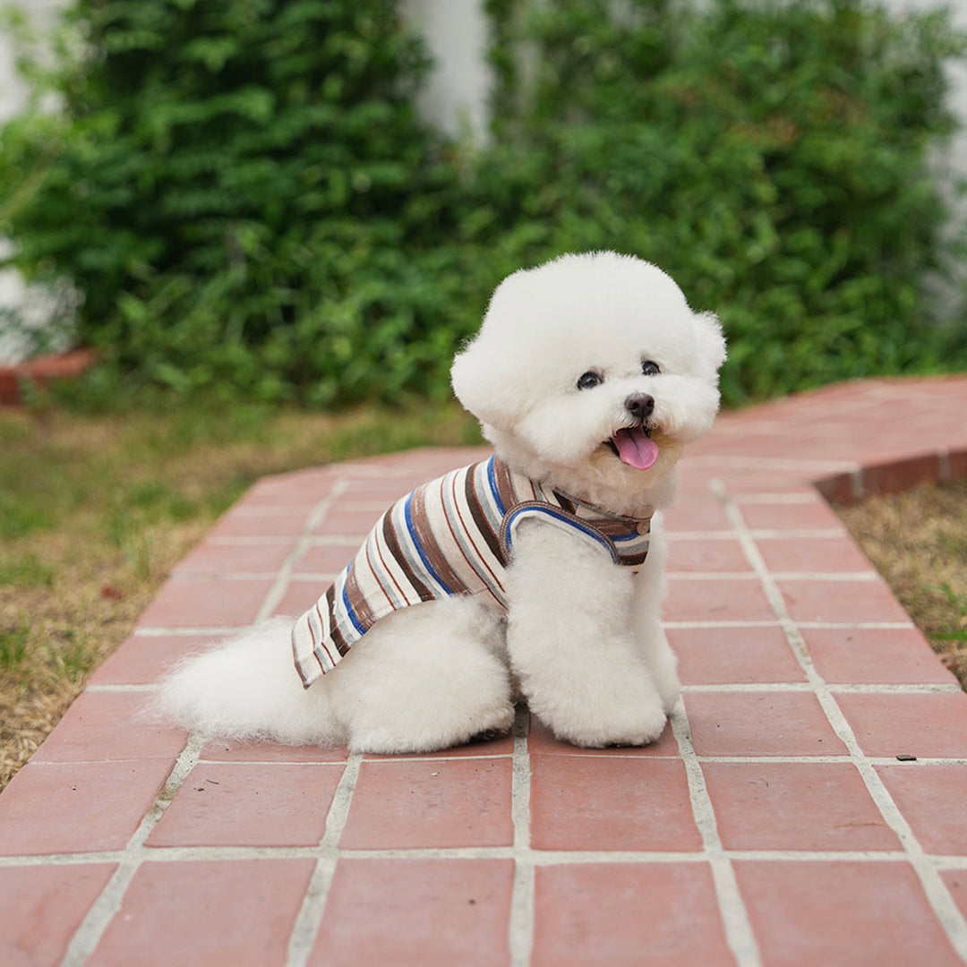 即納【noutti】Matilda Cardigan Sleeveless（Brown）