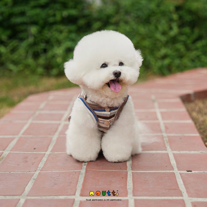 即納【noutti】Matilda Cardigan Sleeveless（Brown）