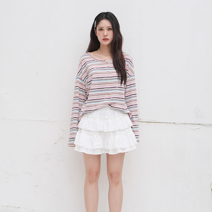 ※予約販売【noutti】Matilda Cardigan（Brown）