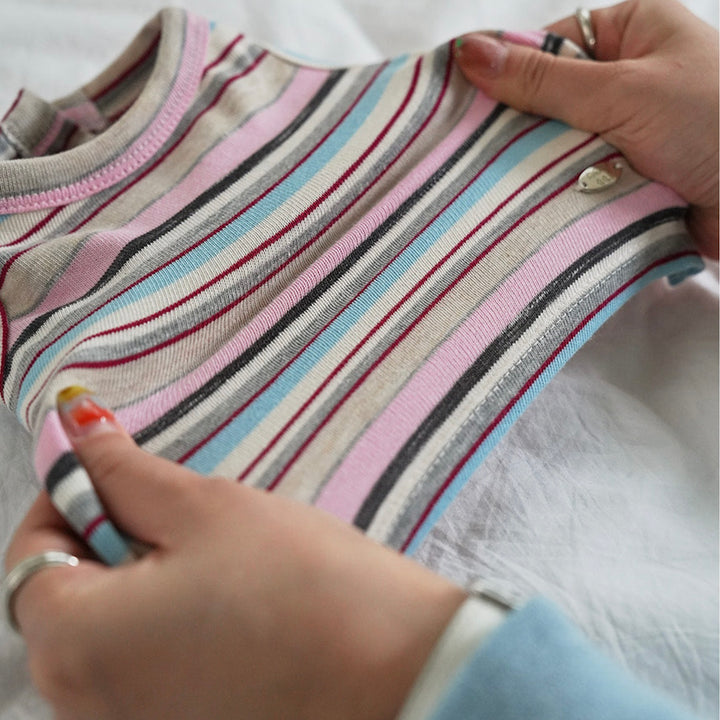 即納【noutti】Matilda Cardigan Sleeveless（Pink）