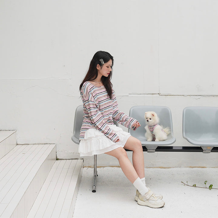 即納【noutti】Matilda Cardigan Sleeveless（Pink）