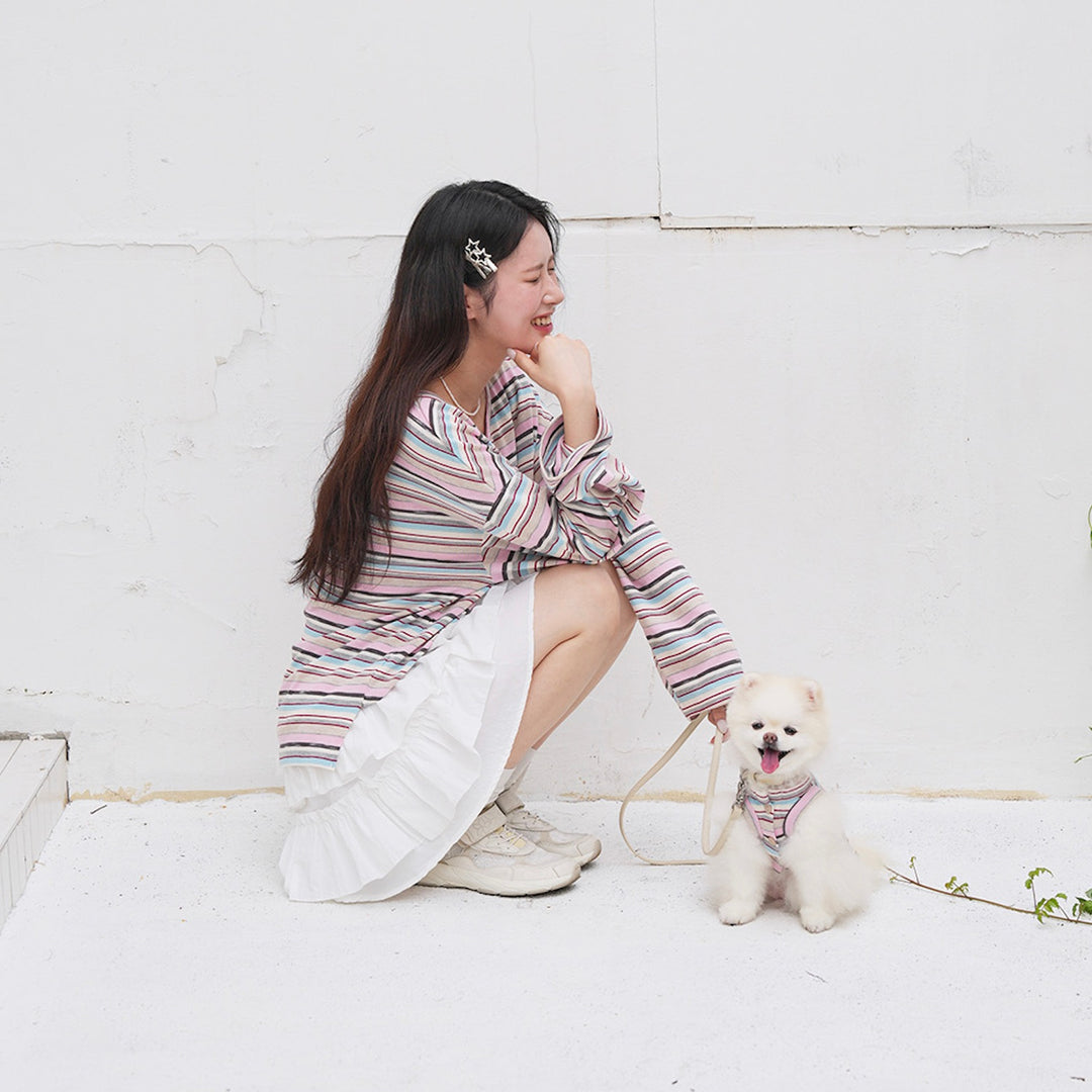 即納【noutti】Matilda Cardigan Sleeveless（Pink）