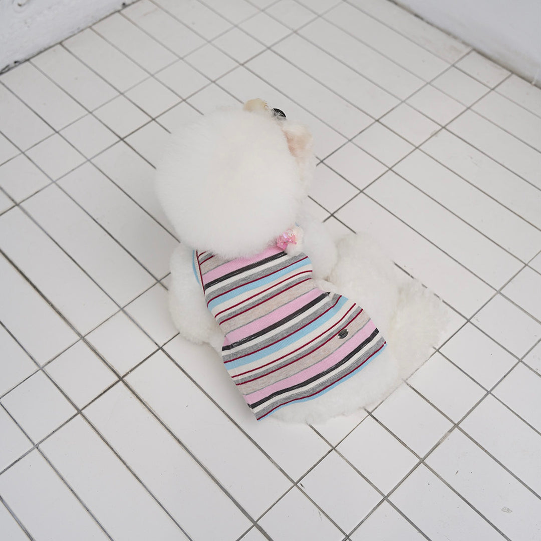 即納【noutti】Matilda Cardigan Sleeveless（Pink）