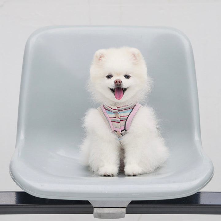 即納【noutti】Matilda Cardigan Sleeveless（Pink）