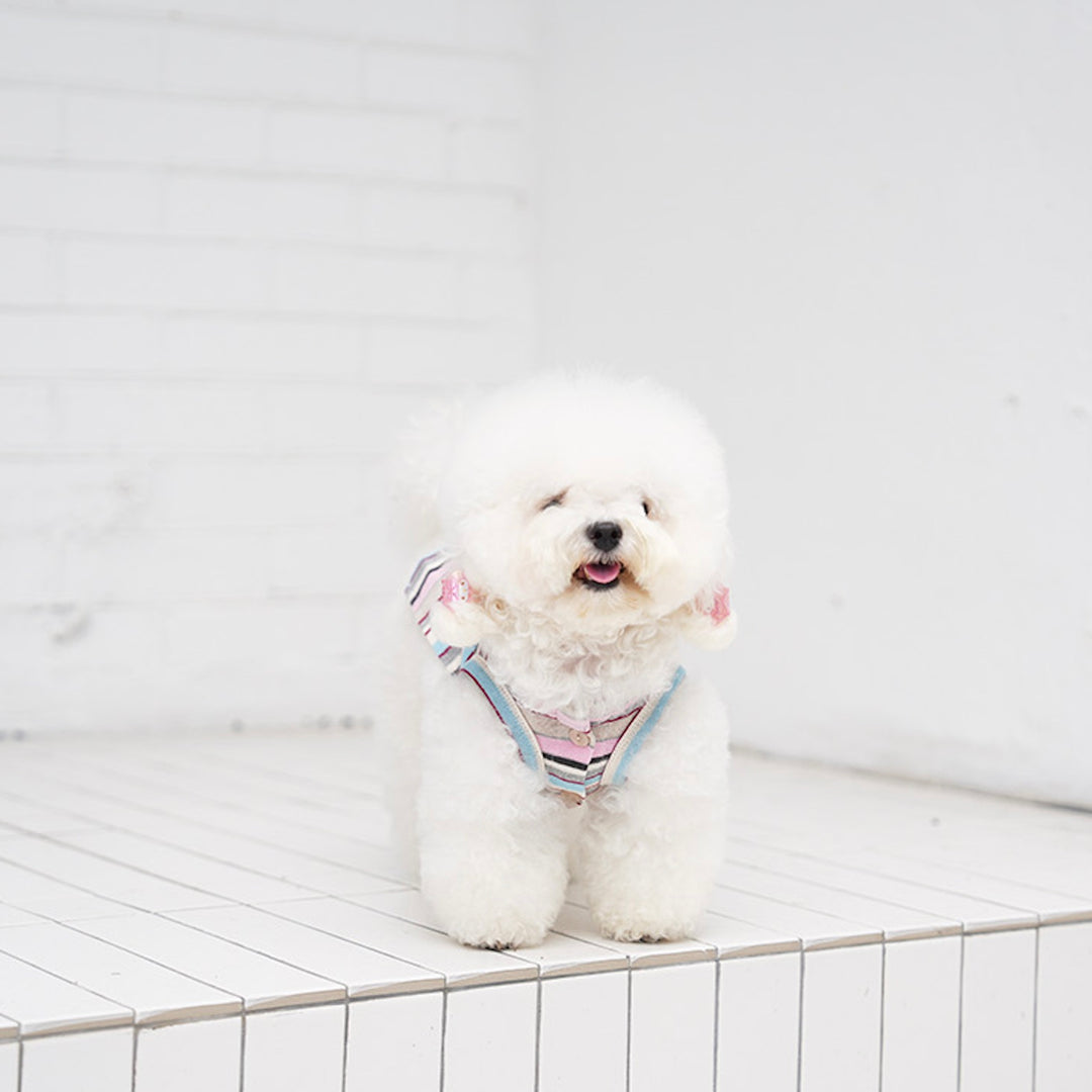 即納【noutti】Matilda Cardigan Sleeveless（Pink）