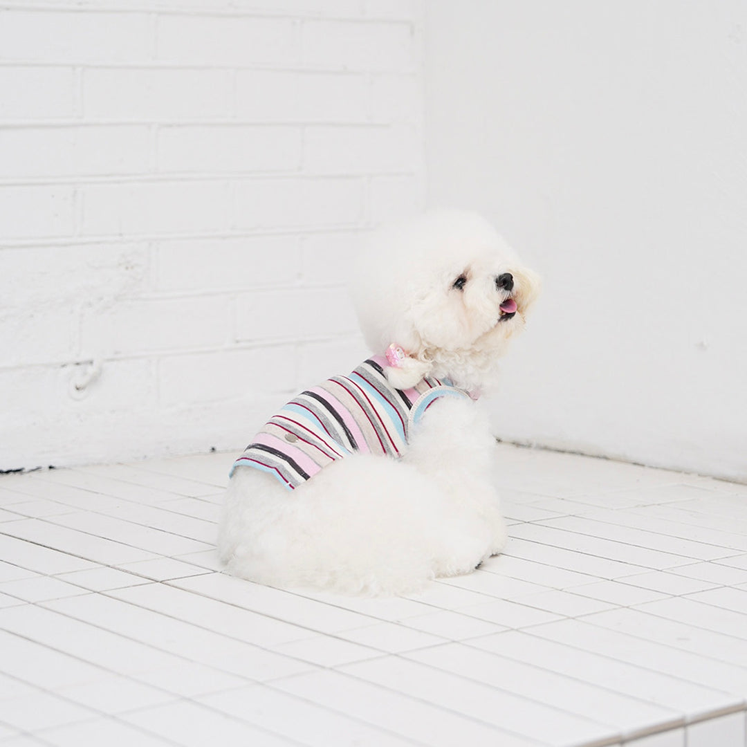 即納【noutti】Matilda Cardigan Sleeveless（Pink）