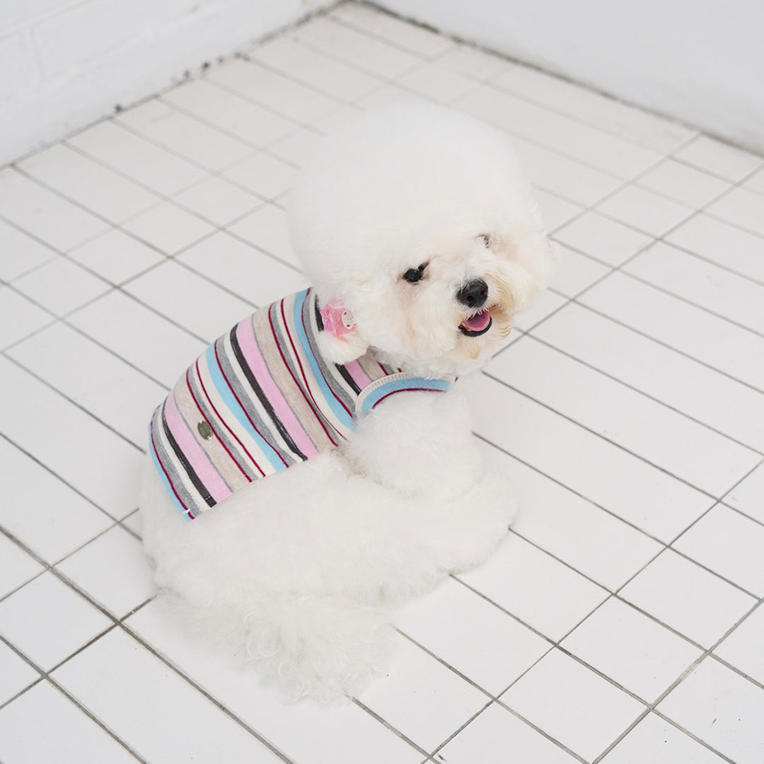 即納【noutti】Matilda Cardigan Sleeveless（Pink）