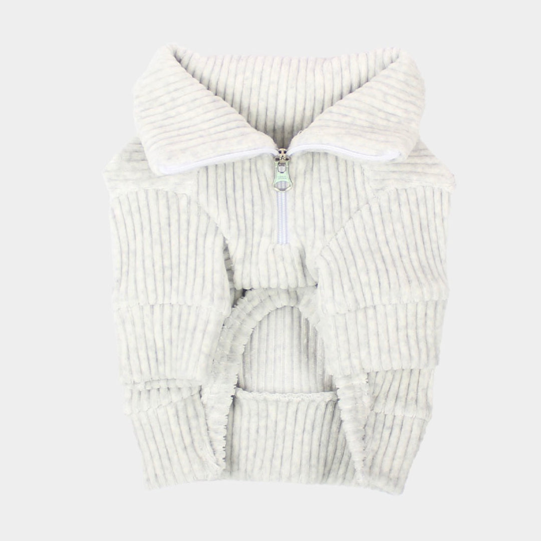 ※予約販売【CRR】New Velour Half Zip-Up（Gray）