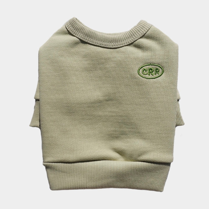 ※予約販売【CRR】Small Logo Sweatshirts（Olive）