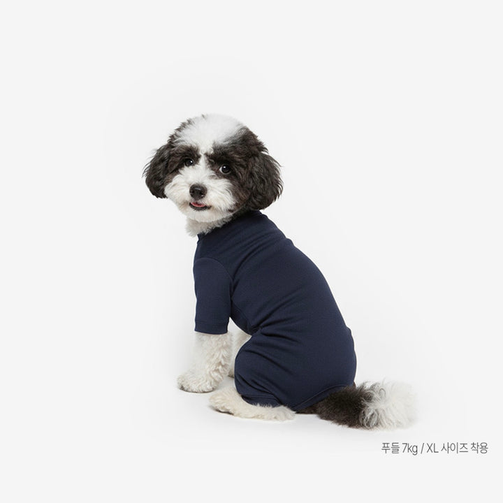 ※予約販売【TUSTUS】Basic solid all in one（Navy）