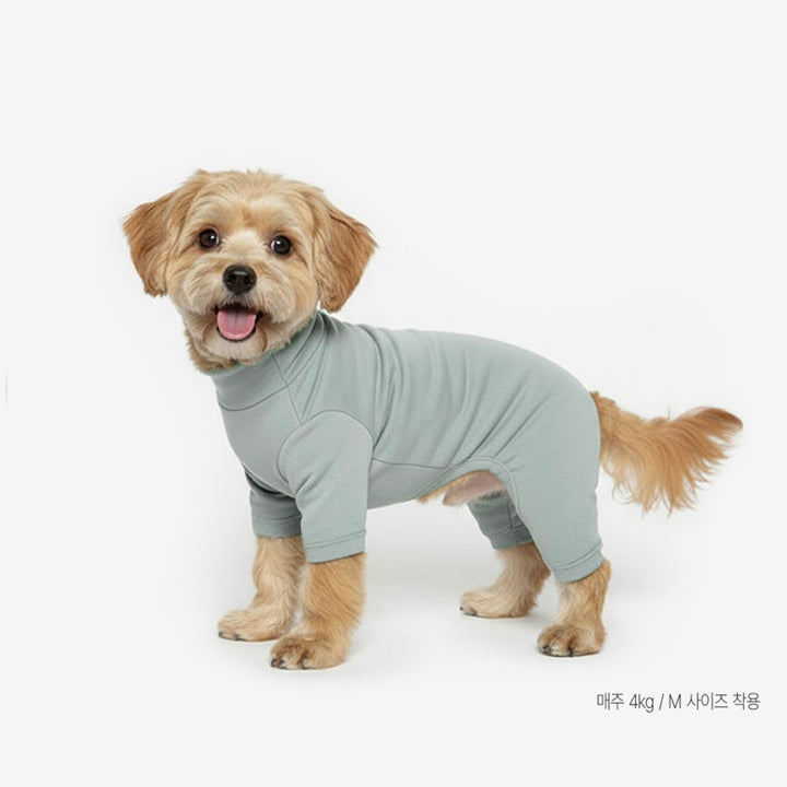 ※予約販売【TUSTUS】Basic solid all in one（Mint gray）