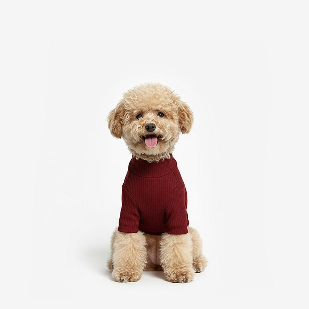 ※予約販売【TUSTUS】Soft neck（Burgundy）