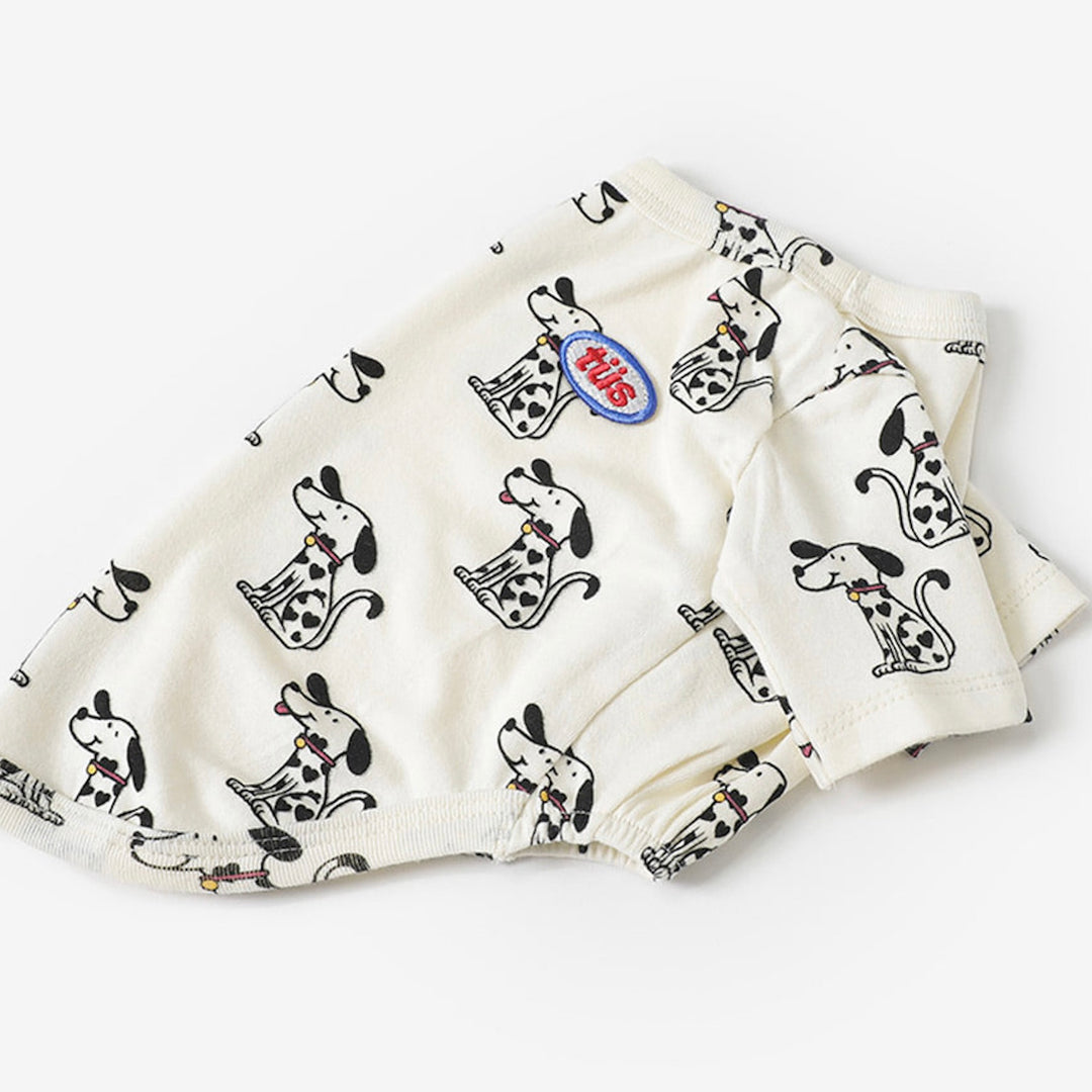 即納【TUSTUS】Dalmatian Tee